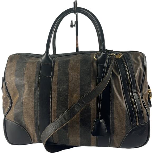 Fendi Pecan Boston Handbag - Picture 3 of 13